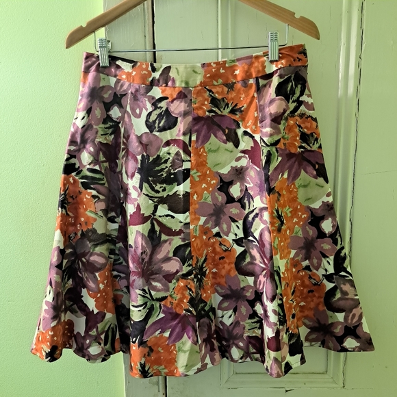George Women's Skirt With Floral Pattern - Picture 1 of 5